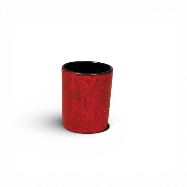 Gusseisen Teecup 0,2 Liter rot