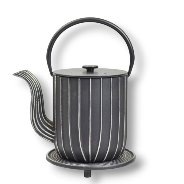 Gusseisen Teekanne Mariage 1,2 Liter silber
