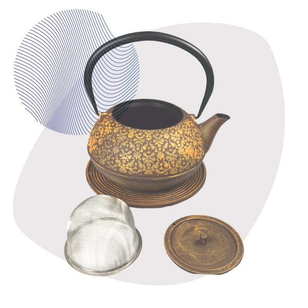 Mari 1.2l Teekanne Gusseisen