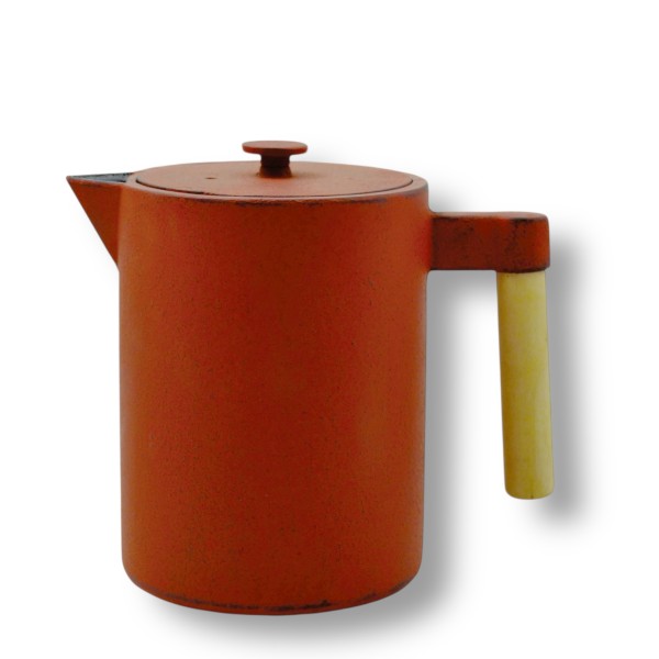 Gusseisen Teekanne Kohi 1,2 Liter rot