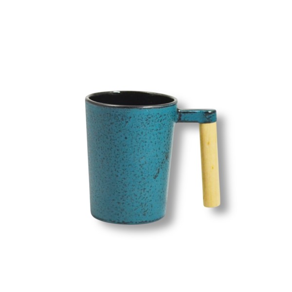 Gusseisen Teecup hoch 0,2 Liter petrol
