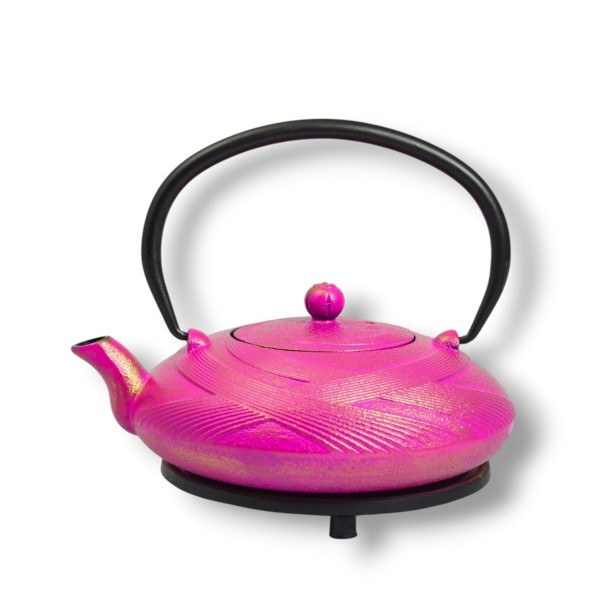 Gusseisen Teekanne Hqui 0,8 Liter pink