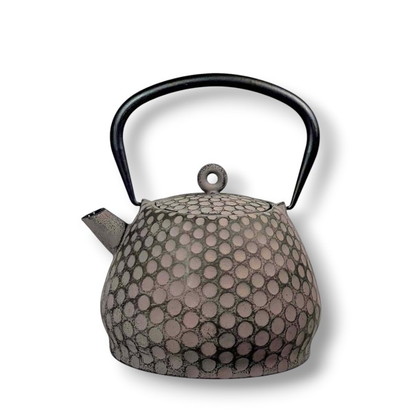 Gusseisen Teekanne Gulu 1,5 Liter grau
