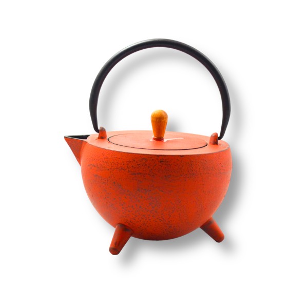 Gusseisen Teekanne Pop 1,0 Liter rot