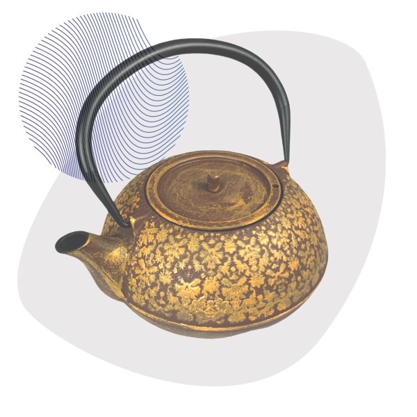 Mari 1.2l Teekanne Gusseisen