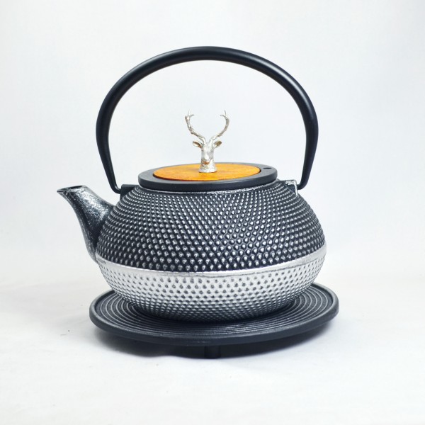 Kobu 1.2l Cast Iron Teapot