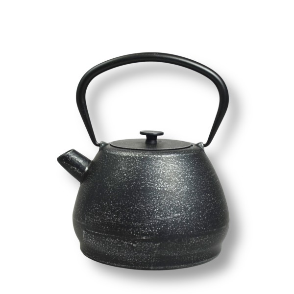 Gusseisen Teekanne Yakan 1,5 Liter silber
