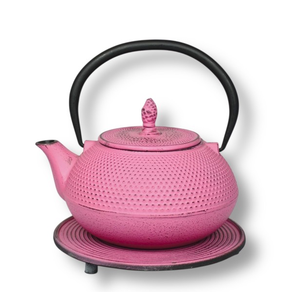 Gusseisen Teekanne Arare 1,2 Liter rosa