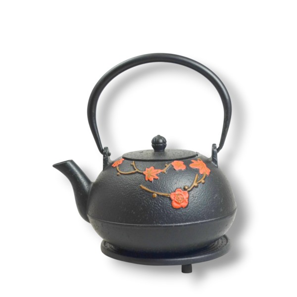 Gusseisen Teekanne Hama 1,0 Liter schwarz