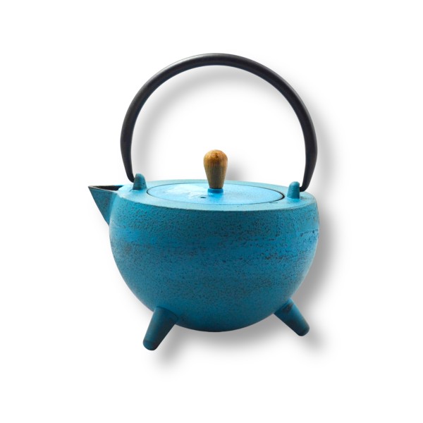 Gusseisen Teekanne Pop 1,0 Liter hellblau
