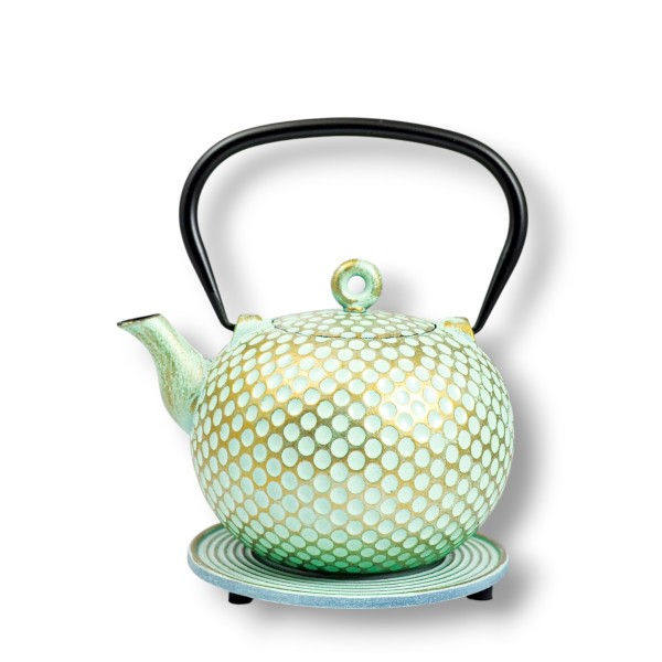 Gusseisen Teekanne Dim 1,0 Liter mint