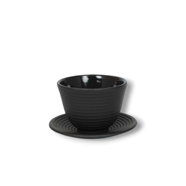 Gusseisen Teecup 0,2 Liter schwarz