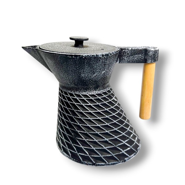 Gusseisen Teekanne Jidosha 0,8 Liter schwarz