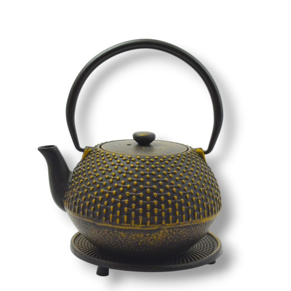 Gusseisen Teekanne Hoshi 0,9 Liter schwarz